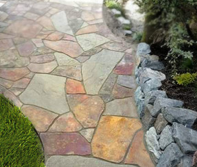 Flagstone Pathway
